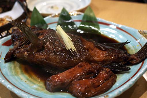 黒めばるの煮付け