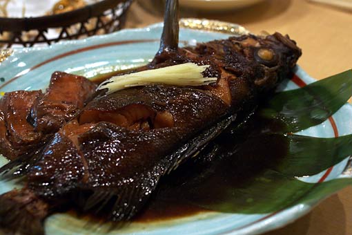 黒めばるの煮付け