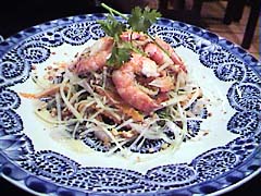 パパイヤのサラダ